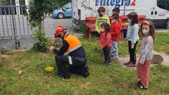 Voluntarios de Proteccin Civil de Valdovio llevaron a cabo una intensa campaa de trampeo