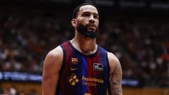 Tyrese Martin, durante la semifinal de la Supercopa Endesa ante el Valencia.