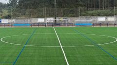 Nuevo aspecto del campo de f�tbol de Malpica.