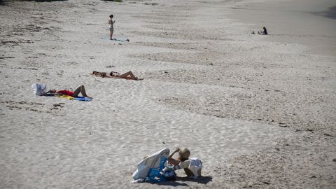 Las im�genes del primer d�a de la fase 2 de la desescala en Barbanza