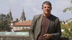 El secretario xeral del PSdeG, Jos� Ram�n G�mez Besteiro, en Santiago.