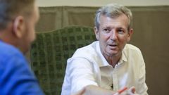 Alfonso Rueda, presidente de la Xunta.