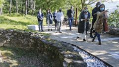 Visita al castro de Subid�