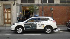 Agentes de la Guardia Civil en Monforte, en una fotograf�a de archivo