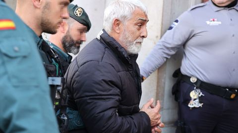 Carlos Cort�s��El Charly��a su llegada para pasar a disposici�n judicial en Palma