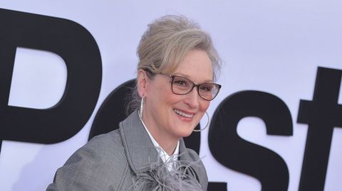 Meryl Streep en la premiere de la pelcula  Los archivos del Pentagono 