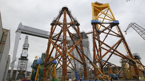 Nervión es el principal subcontratista de Navantia en el sector de la eólica marina