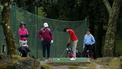 La cita reuni� a 115 golfistas en las instalaciones de Barbanza Golf