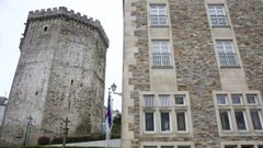 Dedicada a usos hosteleros desde 1967, la torre de los Andrade (a la derecha, la parte nueve de las instalaciones del Parador) es el edificio con mayor valor patrimonial y simb�lico de Vilalba