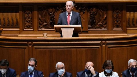 Rui Rio interviene en el debate de presupuestos para el 2022