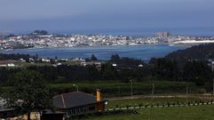 Al fondo, vista de Foz