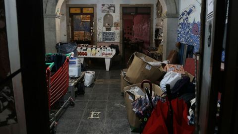 Los okupas de la Algalia empaquetaron sus pertenencias