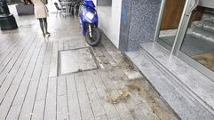 El lugar donde se produjo la agresi�n 