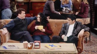 El actor Pat Finn en una escena de la serie �Friends�.