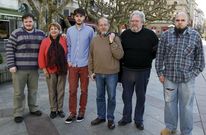 En la imagen, un grupo de personas que forman parte del nuevo proyecto pol�tico. 