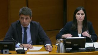 Vdeo en directo: Mazn comparece en la comisin de investigacin sobre la dana en las cortes valencianas