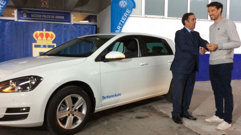 Toch� recibe su coche