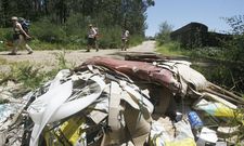 Tremoedo es uno de los lugares donde los desperdicios han tomado las cunetas. 