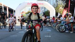Las im�genes del D�a da Bicicleta en Vilagarc�a