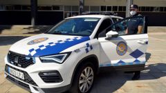 Nuevo veh�culo de la Polic�a Local de Ribeira
