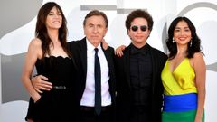 Charlotte Gainsbourg, Tim Roth, Michel Franco e Iazua Larios en Venecia.