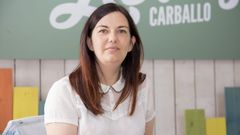 Ledicia Costas nunha presentaci�n do seu libro �Infamia�, nunha imaxe de arquivo