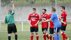 Un derbi entre el Sacido y el Folgueiro en el Municipal Marcos G�mez de Viveiro, en el 2015-16