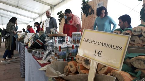 Pinchos de queso cabrales