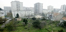 Vista panor�mica de los terrenos expropiados y que ocupar� la Cidade da Xustiza. 