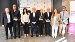 El rector de la UDC, Ricardo Cao, presidi� el acto de entrega de la primera edici�n de los Premios Alumni UDC