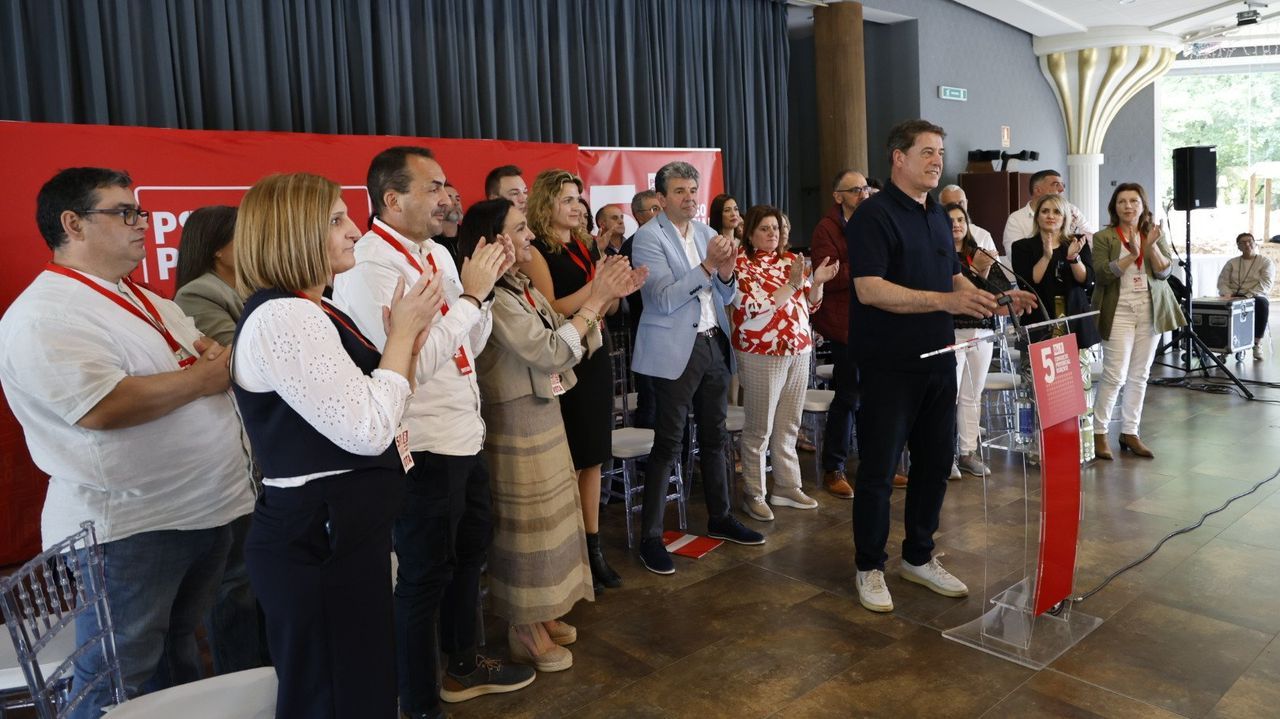 Álvaro Vila se estrena como secretario general de los socialistas ourensanos en un congreso con constantes llamadas a la unidad