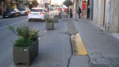 Imagen de la r�a da Pravia tras entrar Vilalba en m�xima restricci�n 