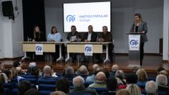 Rosa Arza record en su discurso que 13 aos antes haba sido elegida presidenta local de las Nuevas Generaciones del PP en ese mismo saln de actos