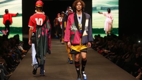 Natalia de Roia ganó el premio a la mejor colección con La mano de D10s