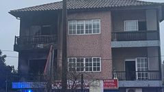 Estado en el que qued� la fachada del inmueble