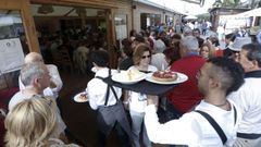 Exterior de las casetas del pulpo del San Froil�n del 2023