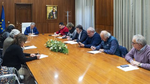 Reunin de la Junta de Gobierno de la Diputacin de Ourense este lunes.