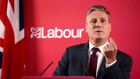 Keir Starmer, lder del Partido Laborista britnico