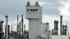 Diferentes instalaciones de la planta de la empresa qu�mica alemana BASF en Alemania.