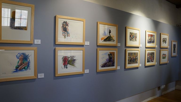 La exposici�n �Alma de Compostela� se exhibe en la Casa do Cabido