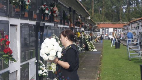 Todos los Santos en el cementerio de Catabois, Ferrol