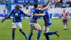 Mariga, Forl�n y Carlos en el Oviedo-Granada