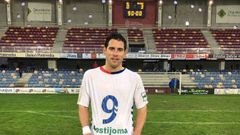 Jorge Garc�a Torre recuerda a Quini ya como jugador del Rayo Majadahonda