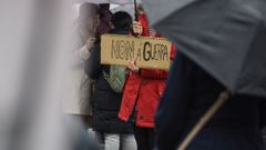 Pontevedra sale a la calle para hacer o�r el �Parar a guerra�