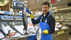 Dos grandes del mar en la plaza de Lugo, en A Coru�a