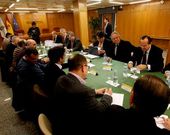 El encuentro entre los presidentes de SEPI y Navantia, alcaldes y comit�s se celebr� en A Coru�a.