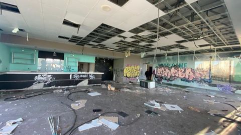 Interior de las instalaciones de Soccer World