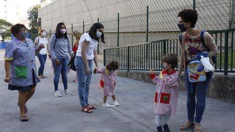 Alumnos del centro educativo Mestre Vide