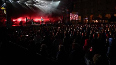 Concierto de Ariel Rot na Coruña, o pasado agosto