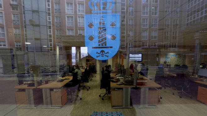 Imagen de archivo de las oficinas del servicio de atenci�n ciudadana 010